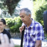 Cédric Flacton s'est présenté devant le Tribunal cantonal, ce mardi matin. KEYSTONE/CYRIL ZINGARO